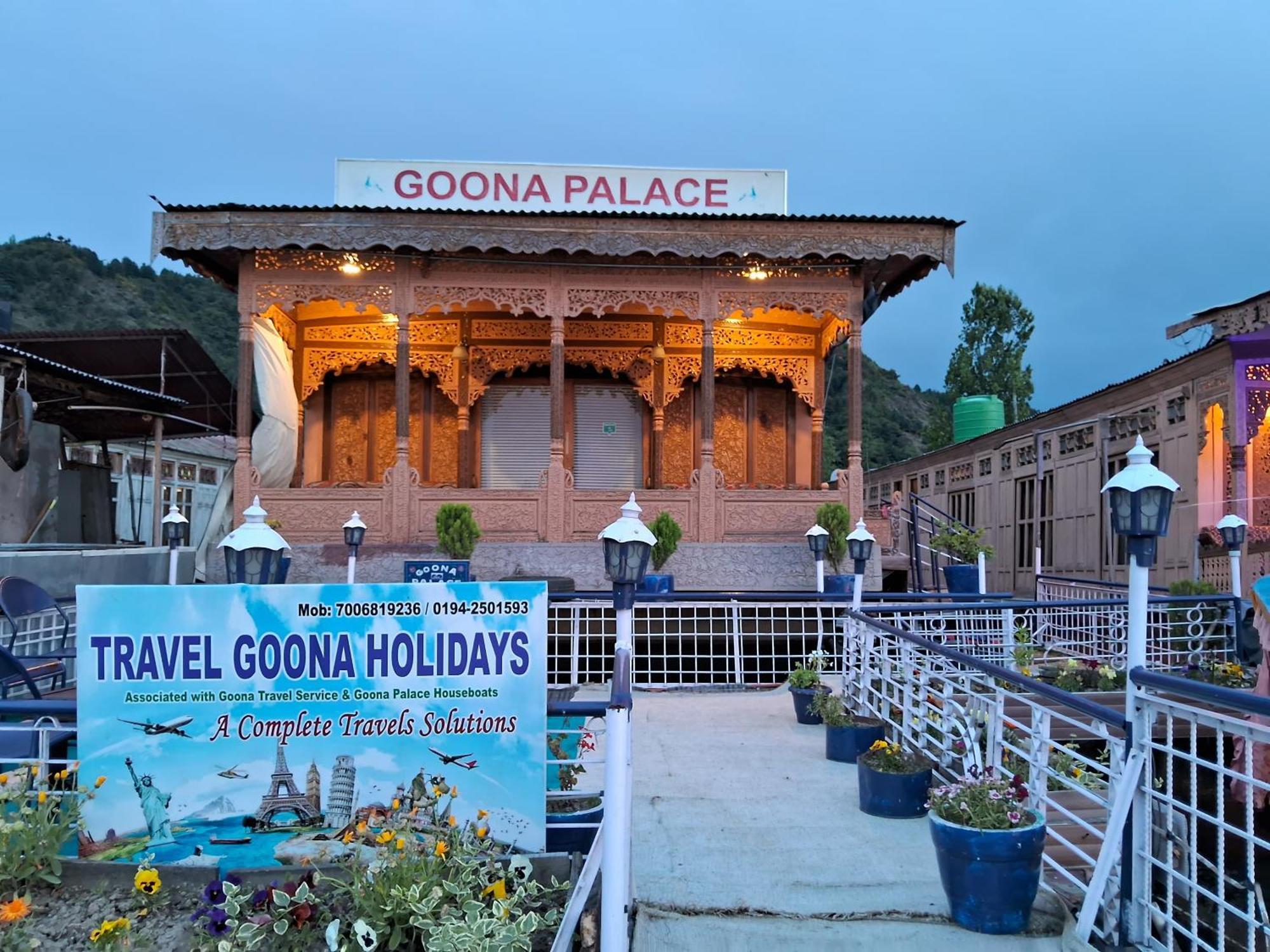 Goona Palace Houseboats Srīnagar 外观 照片